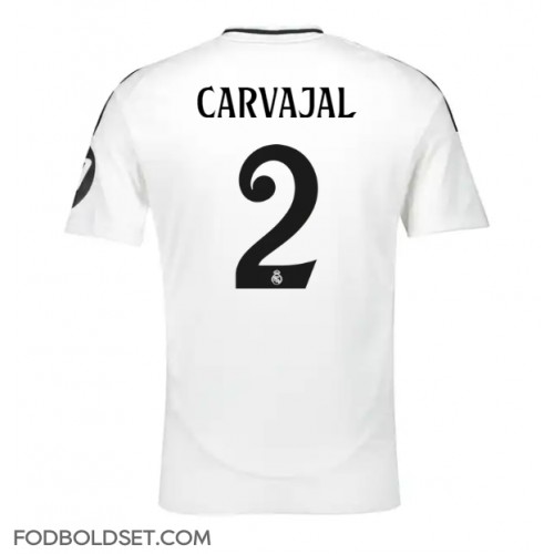 Real Madrid Daniel Carvajal #2 Hjemmebanetrøje 2024-25 Kortærmet